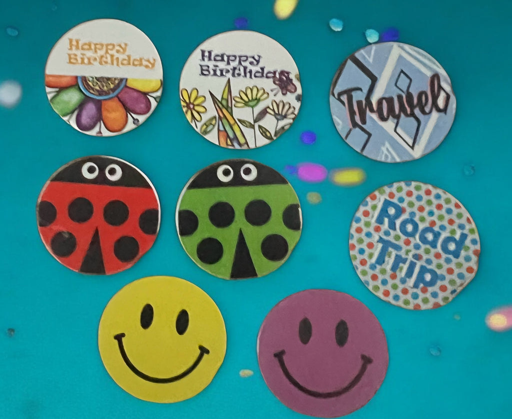 Birthday Travel Magnet Set